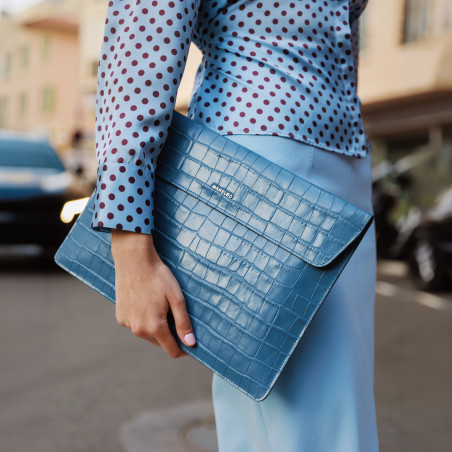 Калъф за лаптоп 309g 01 croco blue lifestyle