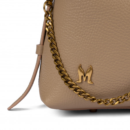 Дамска чанта за ръка 037g нюд