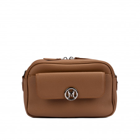 Дамска чанта за рамо 014g 01 biz кафява