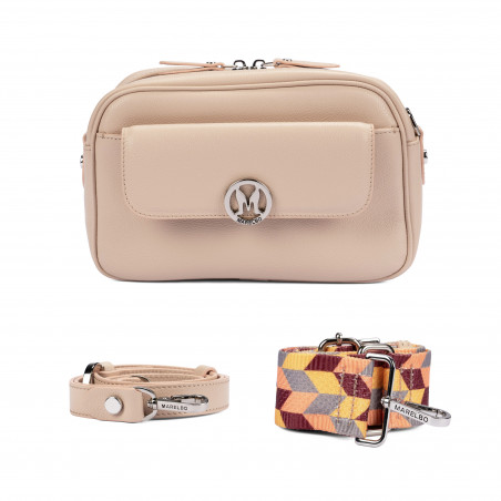 Дамска чанта за рамо 014g 01 biz powder rose