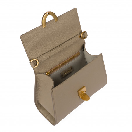 Дамска чанта за рамо 032g светло сиво