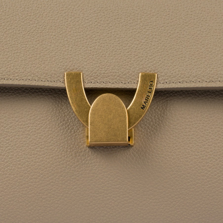 Дамска чанта за рамо 032g светло сиво