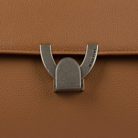 Дамска чанта за рамо 032g 01 златисто кафяво