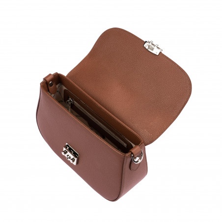 Дамска ръчна чанта 022g 01 коняк