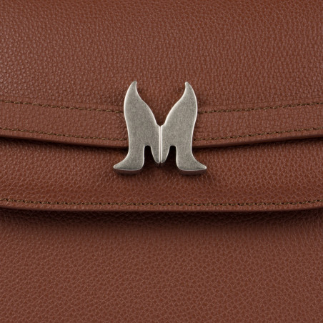 Дамска чанта за рамо 033g 01 коняк