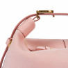 Чанта дамска ръчна 037g велур baby pink