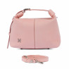 Чанта дамска за ръка 037-1g 01 велур baby pink