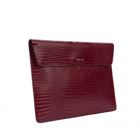 Калъф за лаптоп 309g croco burgundy