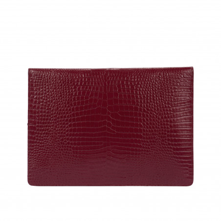 Калъф за лаптоп 309g croco burgundy
