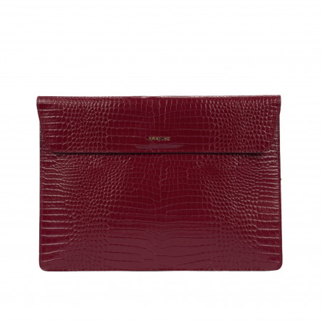 Калъф за лаптоп 309g croco burgundy