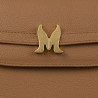 Чанта за рамо за жени 033g златисто кафяво